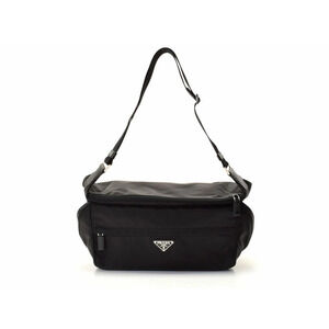 Prada messenger bag black